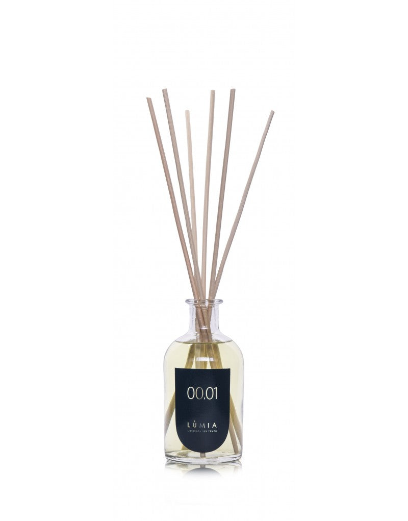 DIFFUSORE A BASTONCINI 250ML FRAGRANZA THE NERO