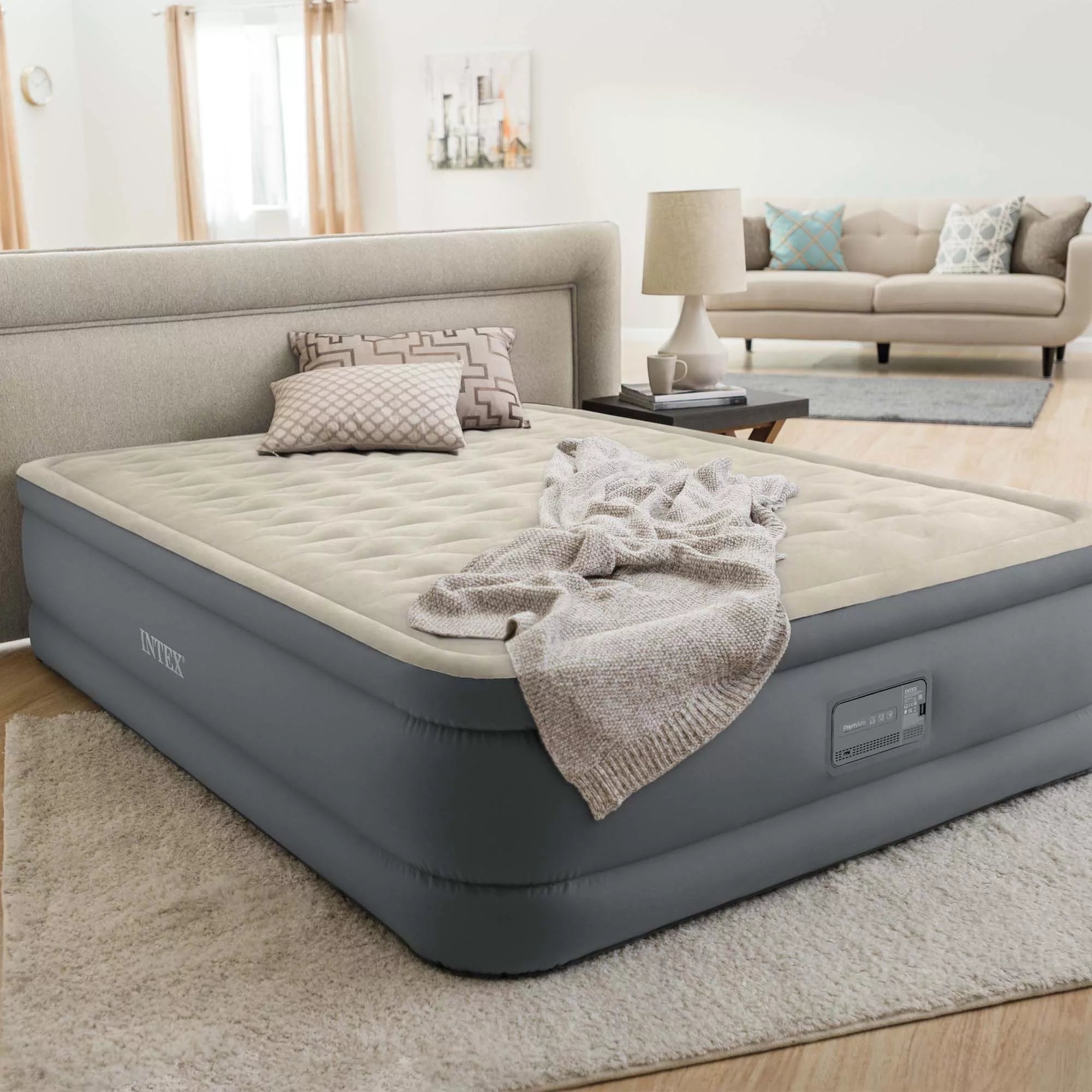 Materasso Airbed Dura-Beam PremAire II 152cm x 203cm x 46cm Beige