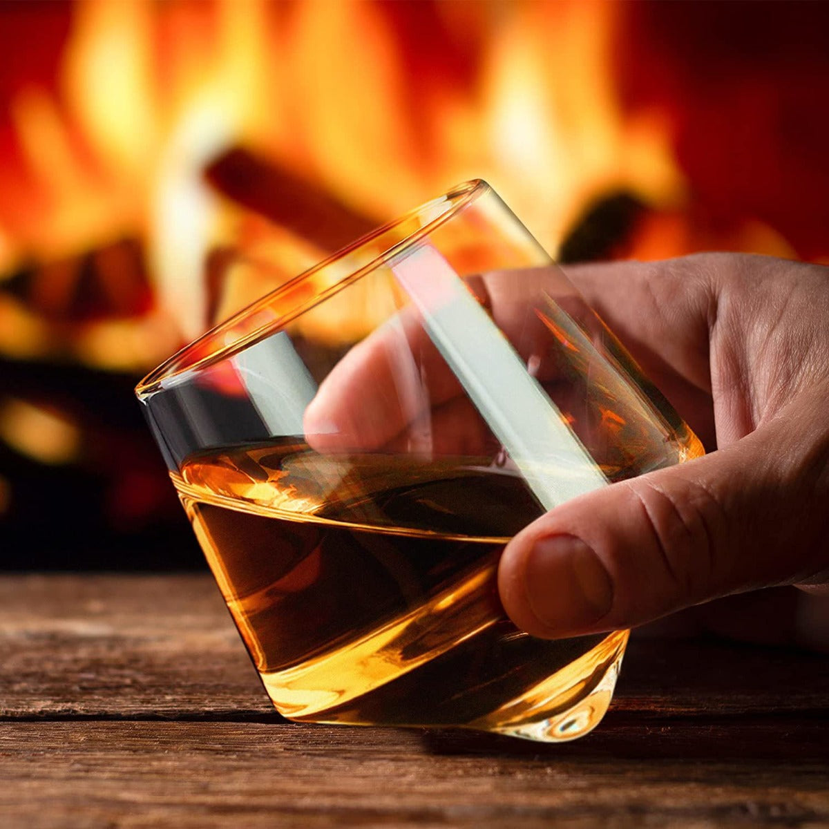 2 BICCHIERI ROLLING WHISKEY