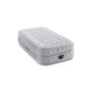 Materasso Airbed Dura-Beam Supreme Air-Flow 99cm x 191cm x 51cm Grigio Chiaro