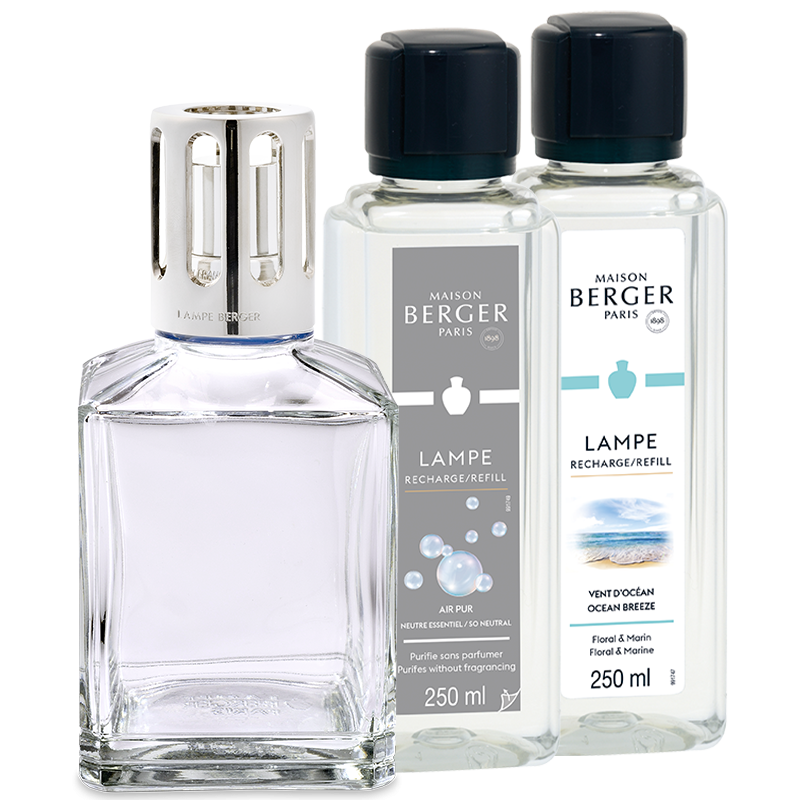 LAMPADA CATALITICA ESSENTIELLE CAREE + 2 FRAGRANZE 250ML LAMPE BERGER