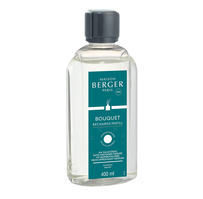 RICARICA PROFUMO 400ML SALLE EAU PER LAMPE BERGER