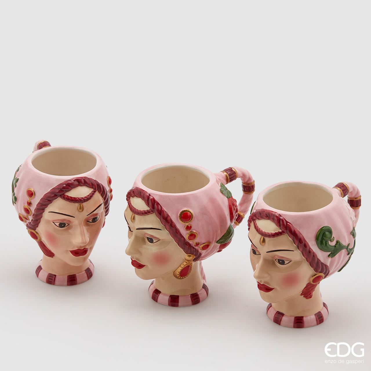 VASO TESTA SICILY H12CM MODELLO ASSORTITO
