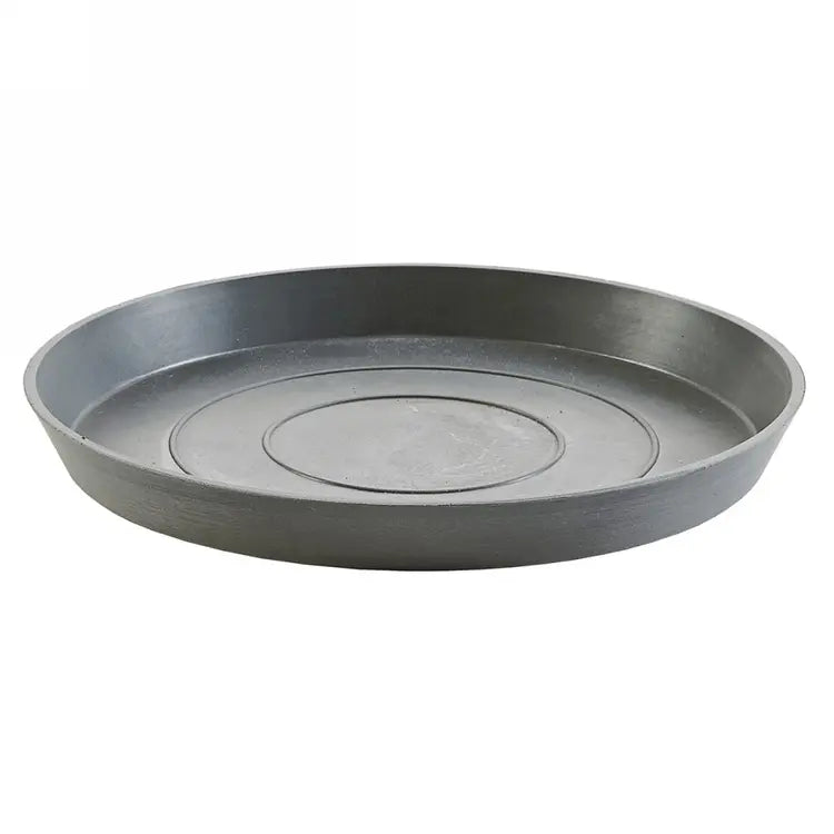 Soucoupe ronde Amsterdam D29 x 3 cm grise