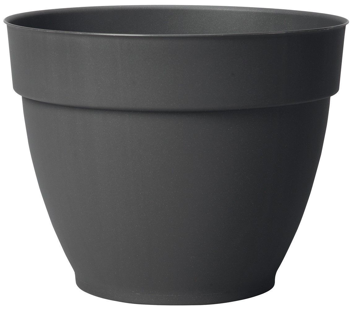 VASO NINFEA R 34CM ANTRACITE