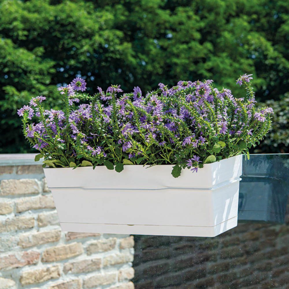 CASSETTA FIORIERA SAVE R 49X29X17,3CM BIANCO