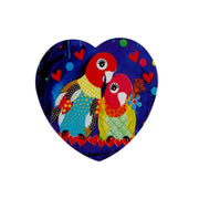 SOTTOBICCHIERE LOVE HEARTS 10CM LOVE BIRDS