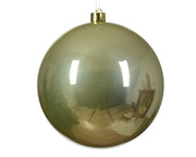 PALLINA DI NATALE D.14 CM COLORE PISTACCHIO