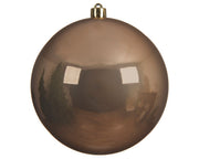 1 PALLINA 20CM MARRONE CAMMELLO LUCIDO