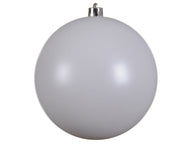 1 PALLINA 20CM  BIANCO INVERNO OPACO