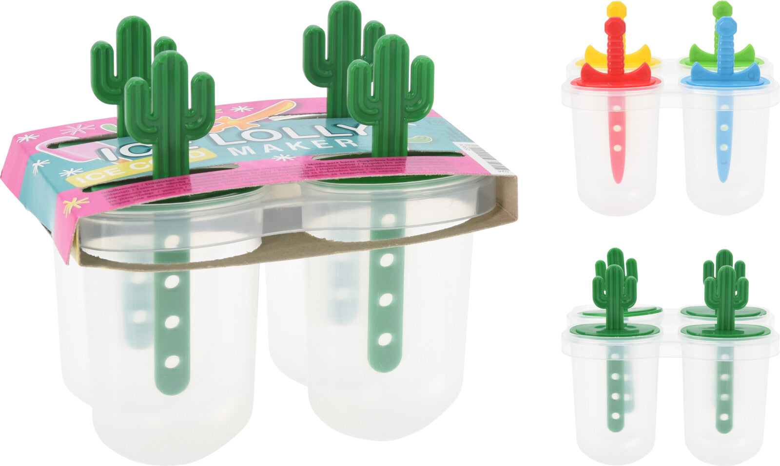 FORMA GHIACCIOLI CACTUS/SPADA 4 POSTI