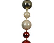 GHIRLANDA CON PALLINE DI NATALE, 5.85X5.85X180 CM
