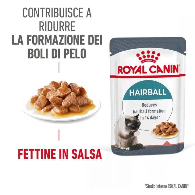 ROYAL CANIN SOIN ANTI-BOULETTES POUR CHATS 12X85GR SANS POIL