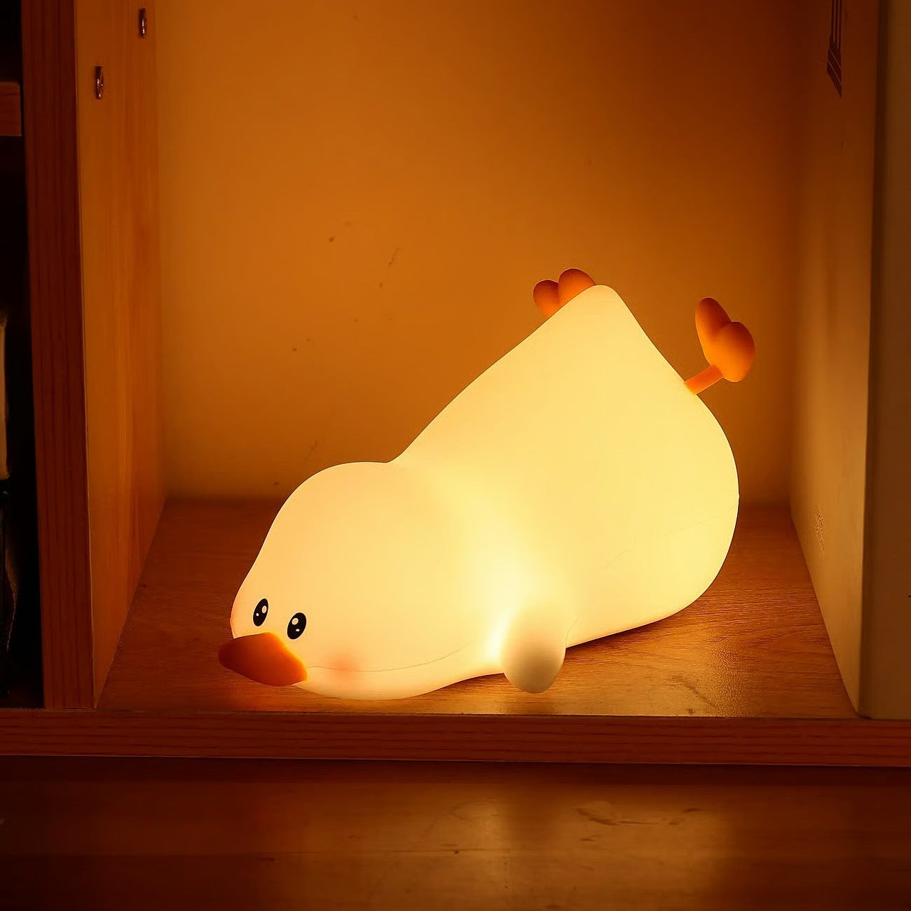 Luce Notturna Papera Goffa Bianco e Arancione MAGS