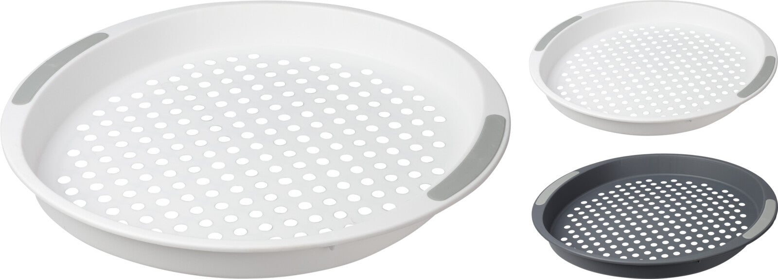 VASSOIO DA CUCINA FORATO 40XH4CM ASSORTITO