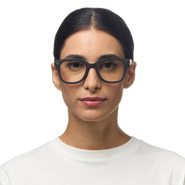 Lunettes de lecture OKKIA +2,50 anti-lumière bleue, noir/gris