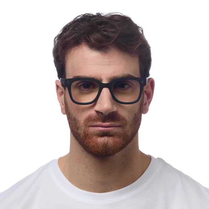 Lunettes de lecture OKKIA +2,50 anti-lumière bleue, noir/gris