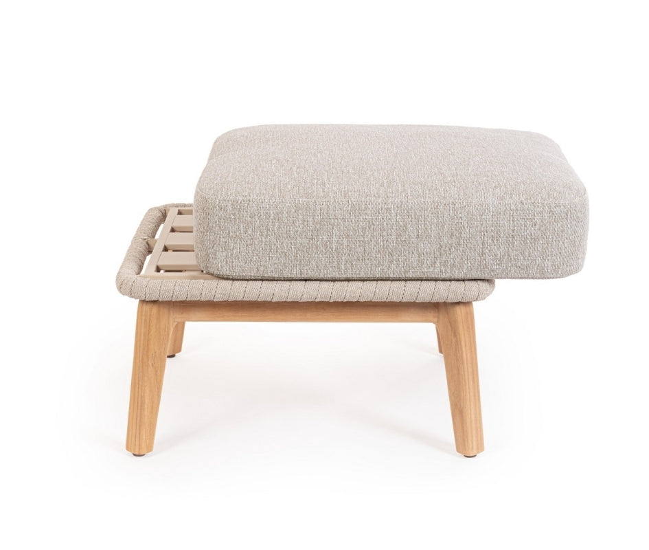 SGABELLO POGGIAPIEDI OTTOMAN C-C TAMIRES BEIGE