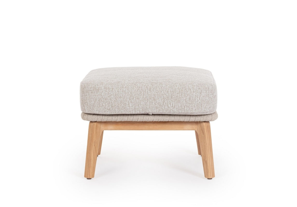 SGABELLO POGGIAPIEDI OTTOMAN C-C TAMIRES BEIGE