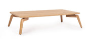 TAVOLINO BASSO TAMIRES IN TEAK 120X70CM