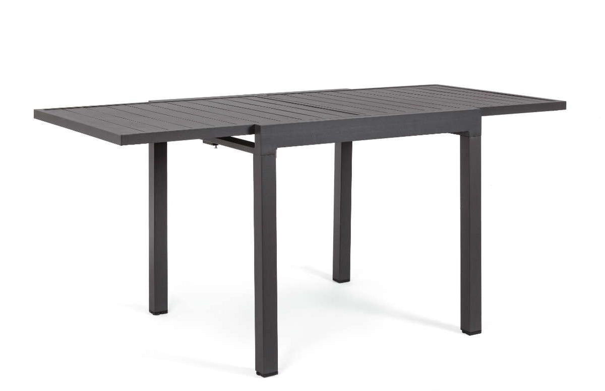 TAVOLO ALLUNGABILE PELAGIUS 83/166X80CM ANTRACITE