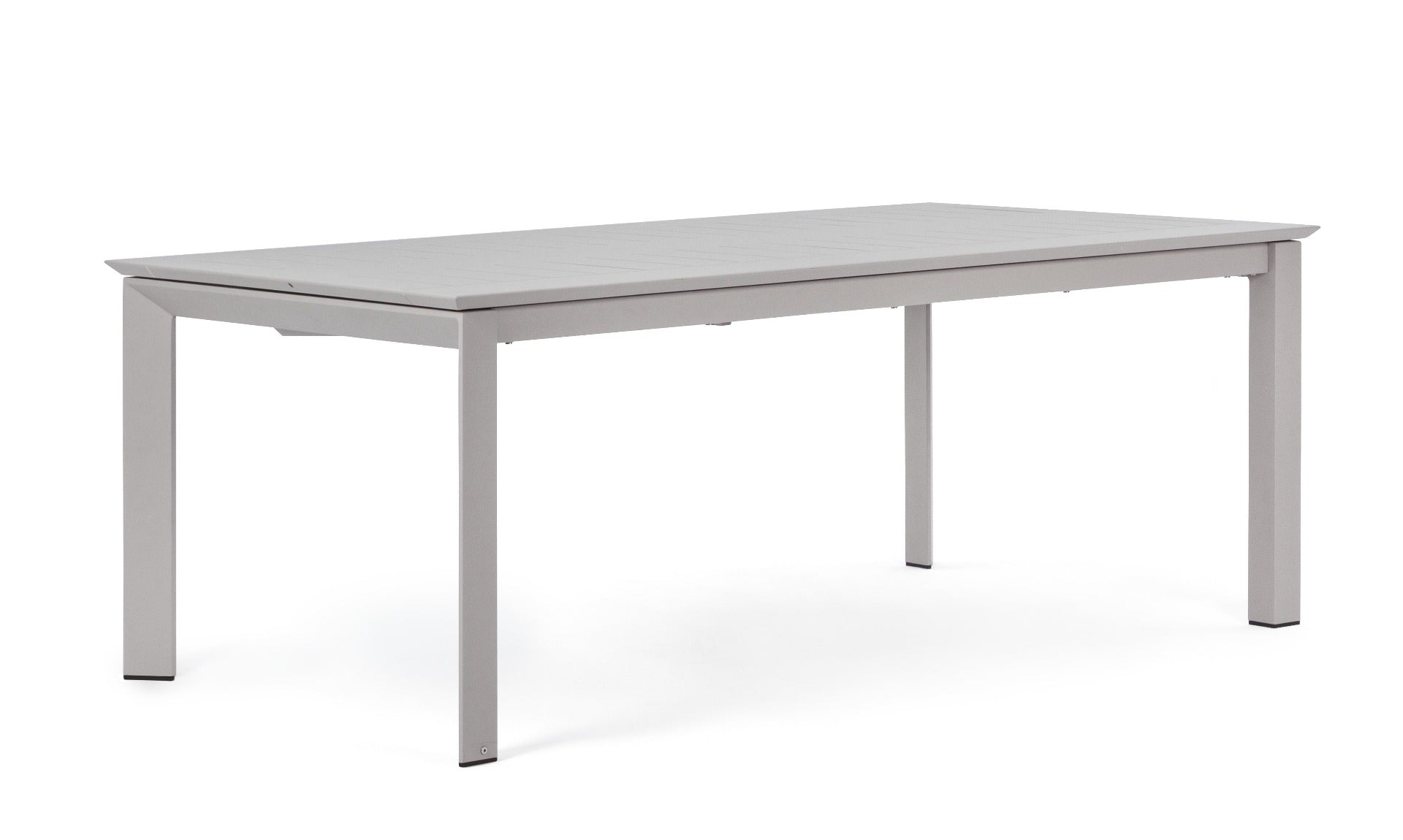 OFFERTA TAVOLO KONNOR ALLUNGABILE 200/300X110CM TORTORA +6 POLTRONE TORTORA