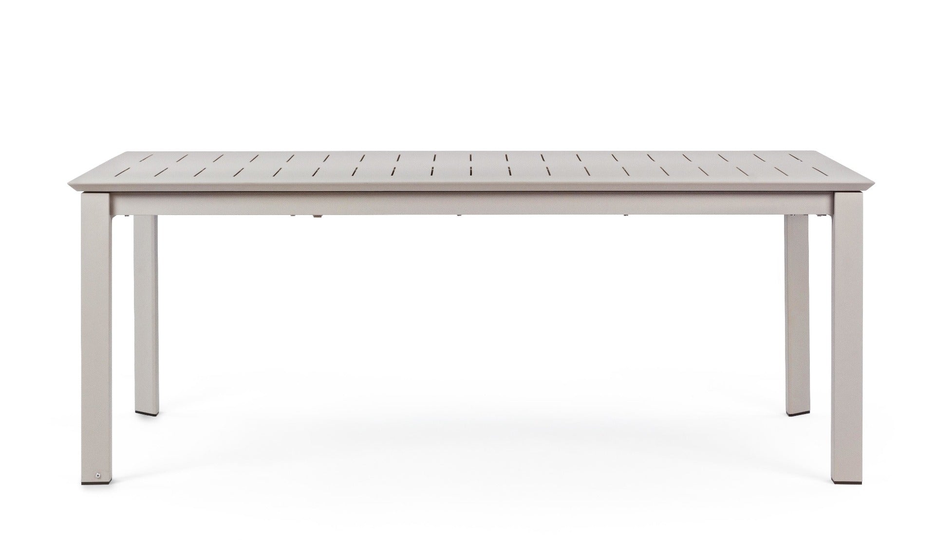 OFFERTA TAVOLO KONNOR ALLUNGABILE 200/300X110CM TORTORA +6 POLTRONE TORTORA