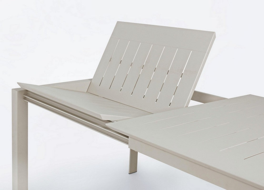 OFFERTA TAVOLO KONNOR ALLUNGABILE 200/300X110CM TORTORA RASTIN + 6 POLTRONE KONNOR