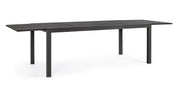 TAVOLO ALLUNGABILE HILDE 200-300X100 CM ANTRACITE