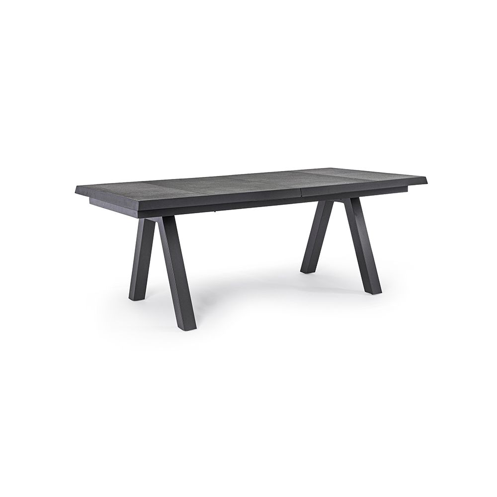 TAVOLO KRION ALLUNGABILE 205/265X100 ANTRACITE