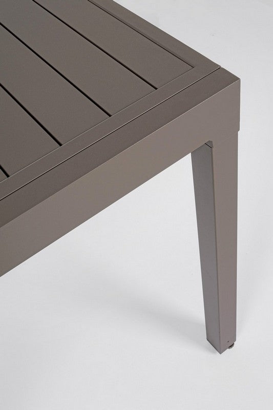 TAVOLO PELAGIUS ALLUNGABILE 83/166X80 MARRONE CAFFE'