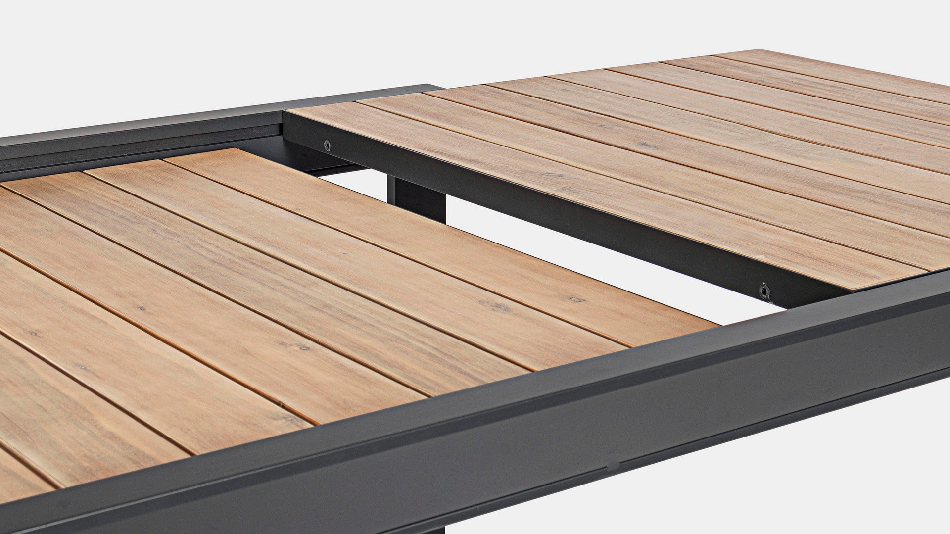 OFFERTA TAVOLO BELMAR ALLUNGABILE 100X220/340CM ANTRACITE + 6 POLTRONE ANTRACITE BELMAR