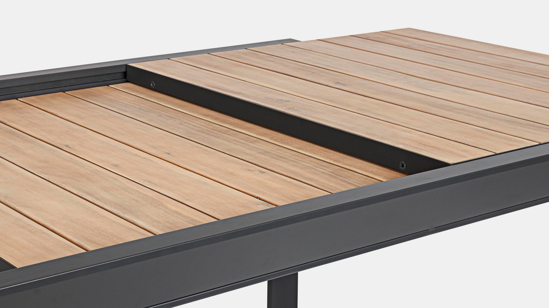OFFERTA TAVOLO BELMAR ALLUNGABILE 100X220/340CM ANTRACITE + 6 POLTRONE ANTRACITE BELMAR