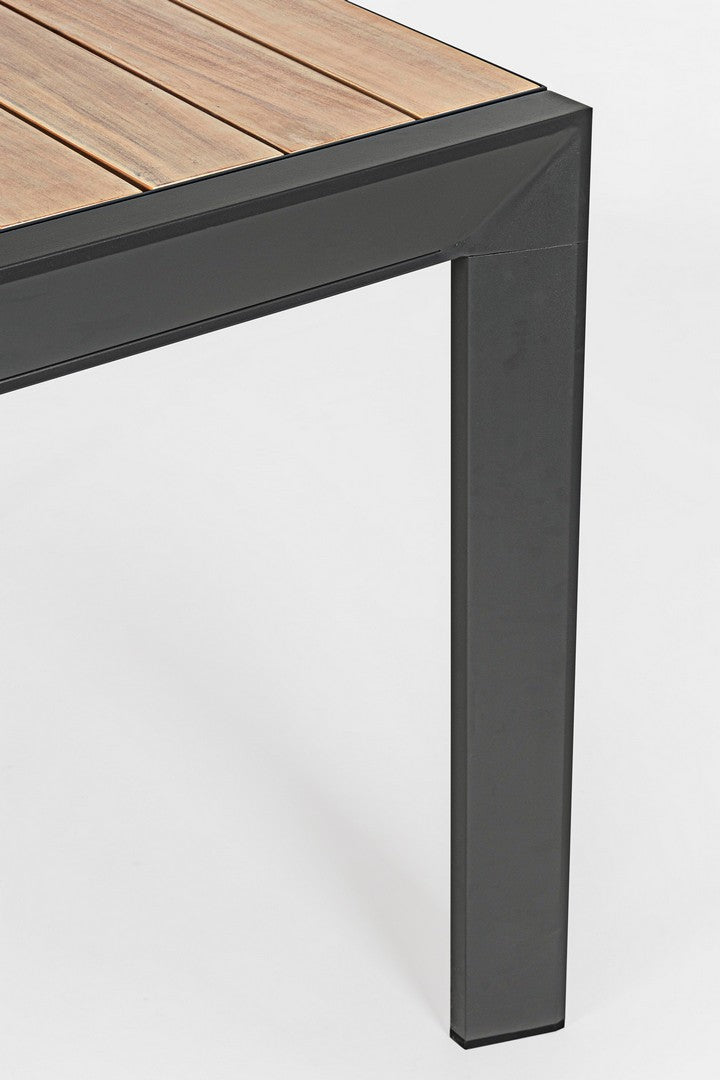 TAVOLO BELMAR ALLUNGABILE 100X160/240CM ANTRACITE