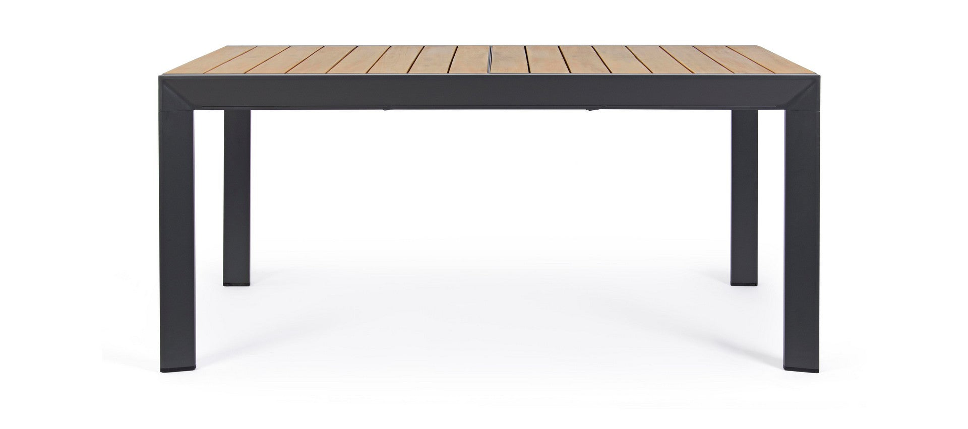 OFFERTA TAVOLO BELMAR ALLUNGABILE 100X220/340CM ANTRACITE + 6 POLTRONE ANTRACITE BELMAR