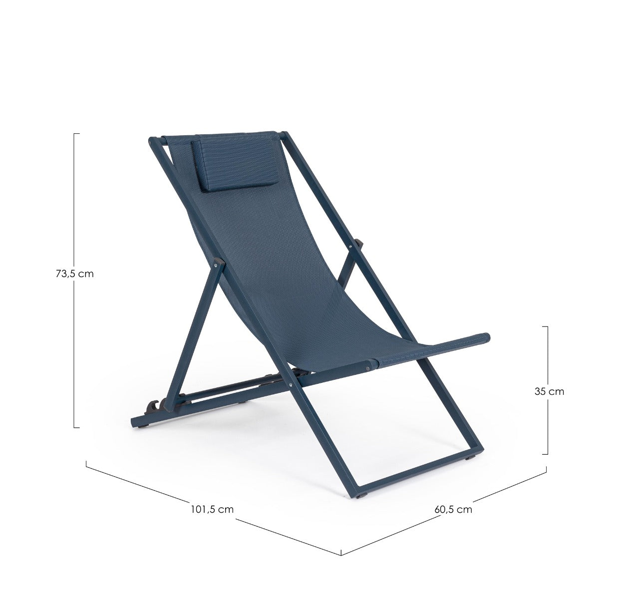 SDRAIO BLU NAVY TAYLOR IN ACCIAIO