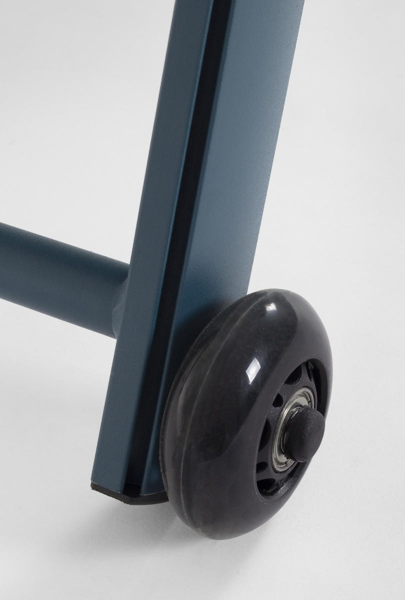 LETTINO PRENDISOLE RECLINABILE CON RUOTE TAYLOR BLU NAVY