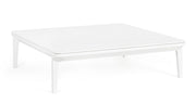 TAVOLINO IN ALLUMINIO BIANCO WG20 MATRIX 99X99CM