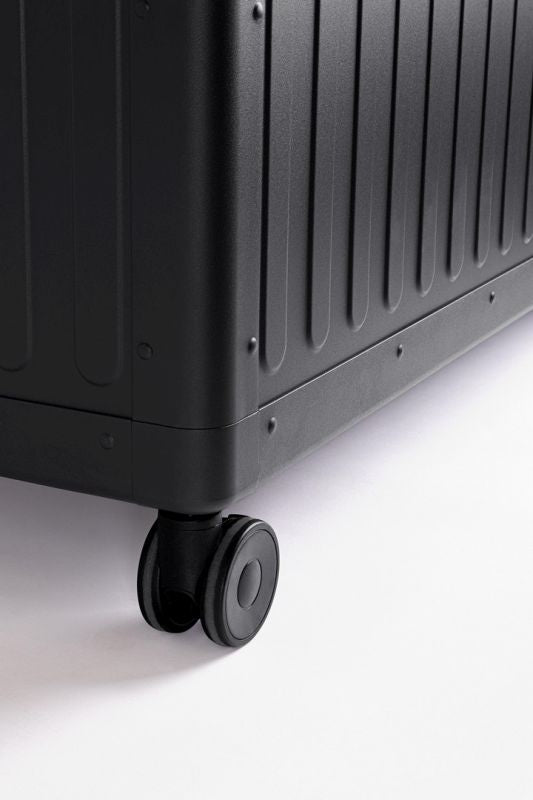 Baule da esterno con Ruote 164.8x72x70cm Antracite Bizzotto