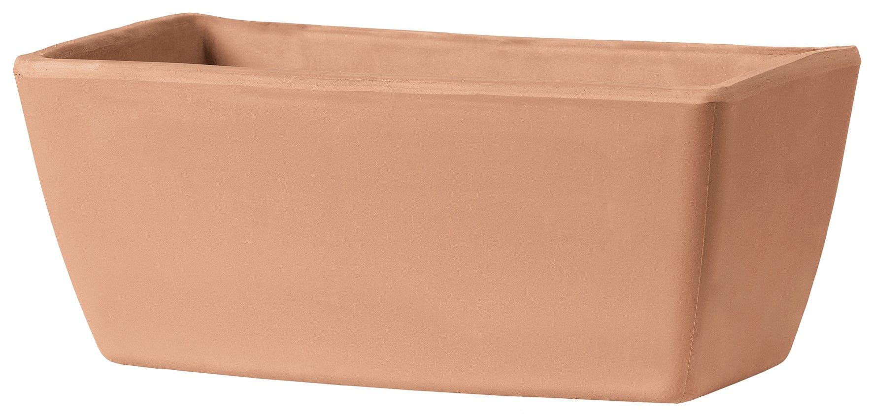 FIORIERA GARDA IN TERRACOTTA CHIARA 42CM