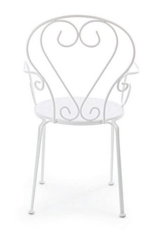 OFFERTA TAVOLO ETIENNE Ø70CM +2 POLTRONE ETIENNE BIANCHE