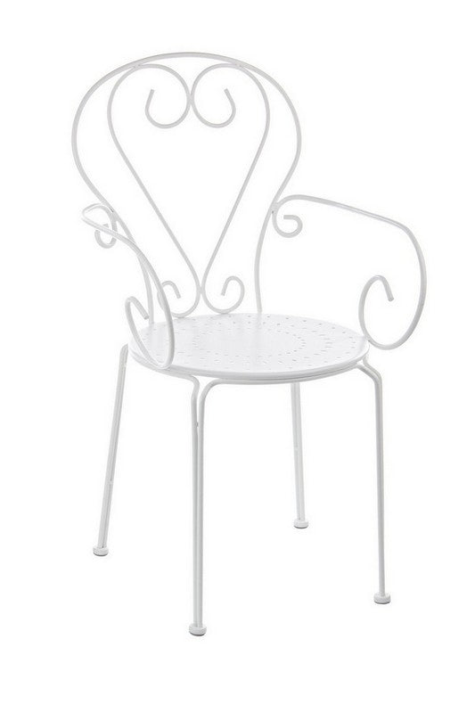 OFFERTA TAVOLO ETIENNE Ø70CM +2 POLTRONE ETIENNE BIANCHE