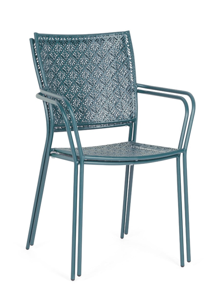 POLTRONA LIZETTE BLU OCEAN IMPILABILE