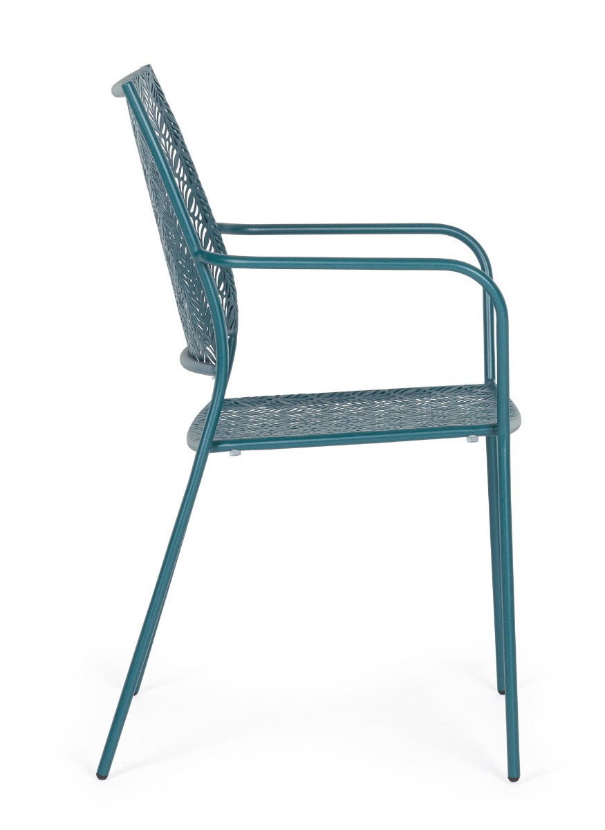 POLTRONA LIZETTE BLU OCEAN IMPILABILE