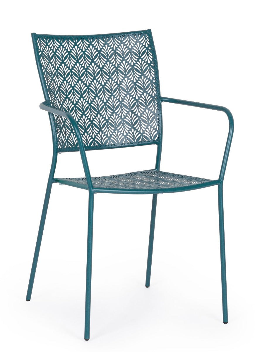 POLTRONA LIZETTE BLU OCEAN IMPILABILE