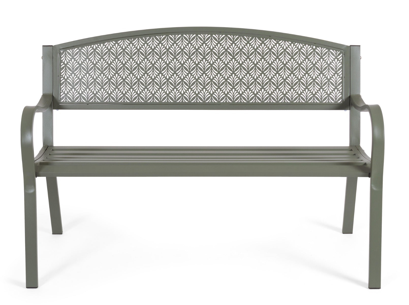 PANCA LIZETTE VERDE SCURO 123X55XH84CM