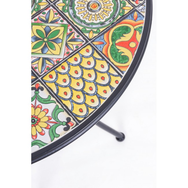 SET BISTROT NAXOS TAVOLO 60CM + 2 SEDIE