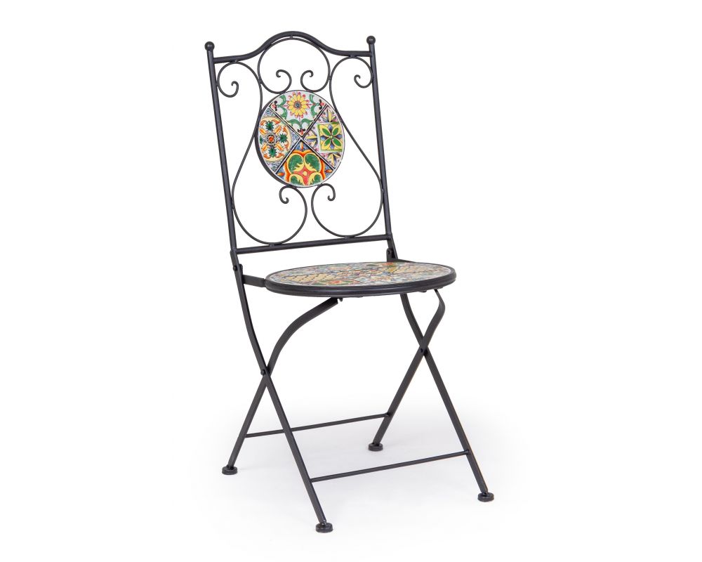 SET BISTROT NAXOS TAVOLO 60CM + 2 SEDIE