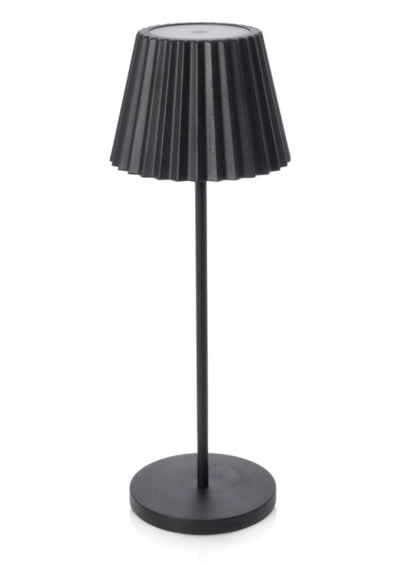 LAMPADA DA TAVOLO LED ARTIKA NERO H36CM