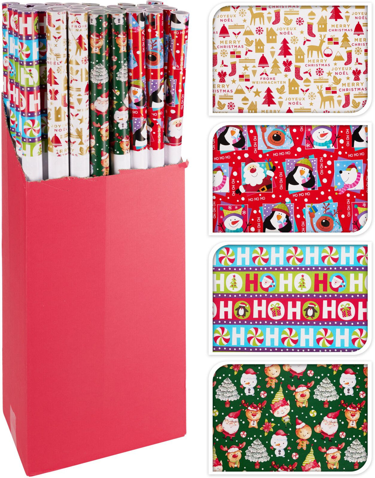 Carta Regalo Natalizia 100x500cm modello assortito